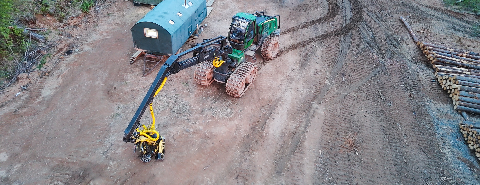Капитальный ремонт двигателя John Deere для харвестера 1270G