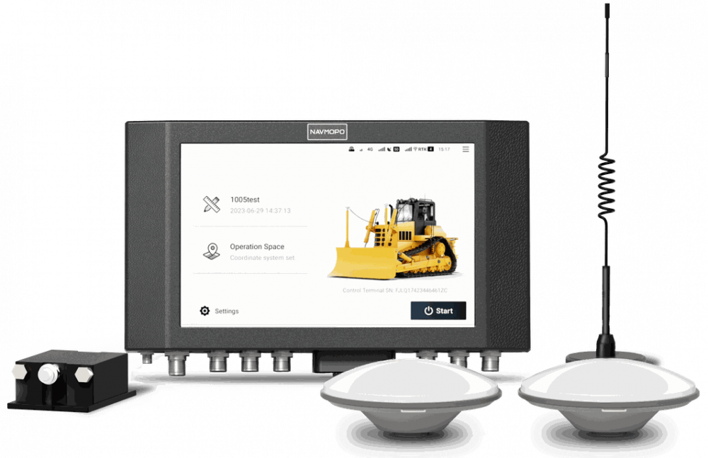 NAVMOPO H39 3D-система наведения для бульдозера