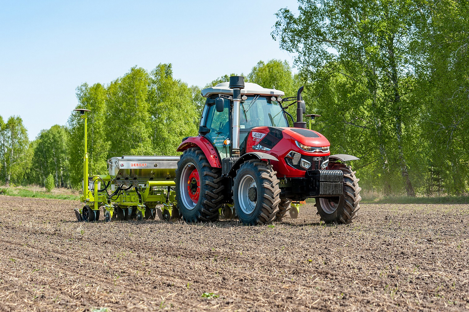 Сеялка OPTITECH - линейки DEBONT 2BQS-8A