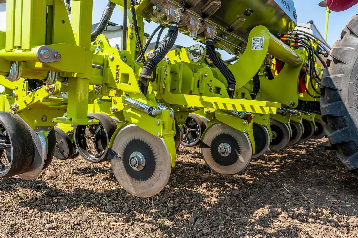 Сеялка OPTITECH - линейки DEBONT 2BQS-8A